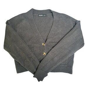 Aster Crop Top Cardigan
